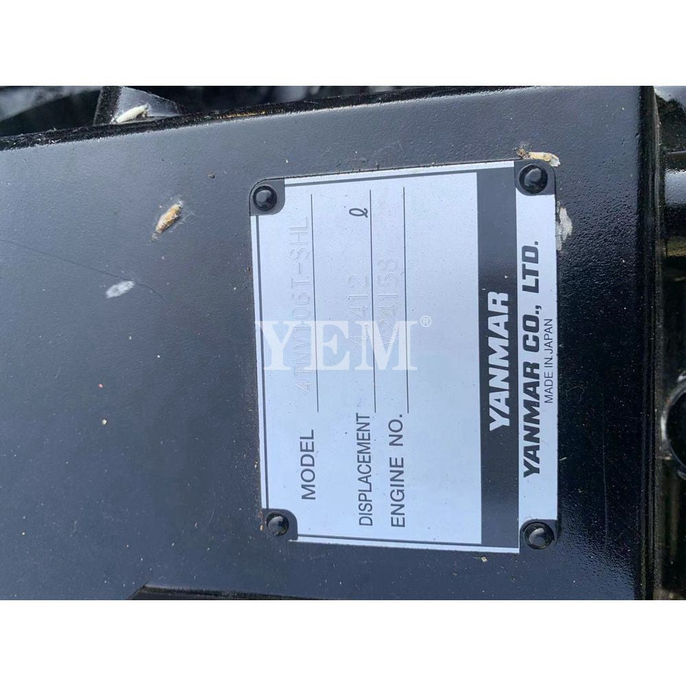 4TNV106 COMPLETE ENGINE ASSY 4 CYLINDERS FOR YANMAR DIESEL ENGINE PARTS For Yanmar
