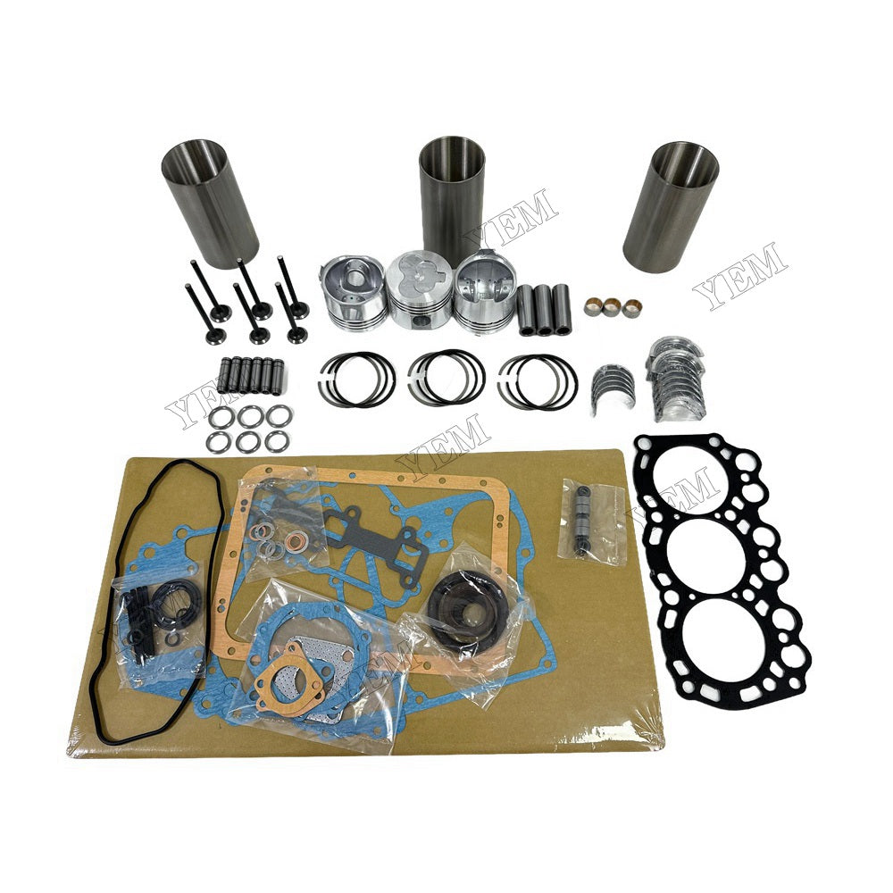 Mitsubishi L3E Overhaul Rebuild Kit With Gasket Set Bearing For Mitsubishi