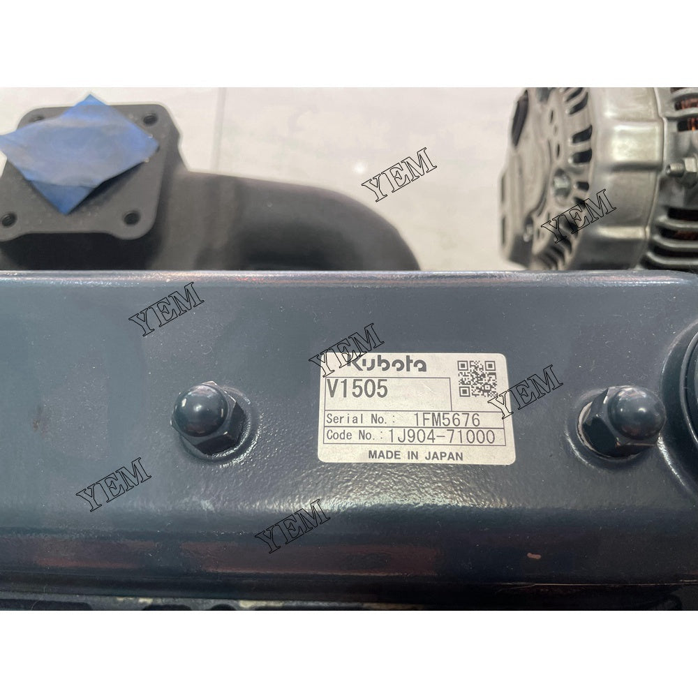 V1505 Engine Assembly Without Turbo For Kubota V1505 Engine For Kubota