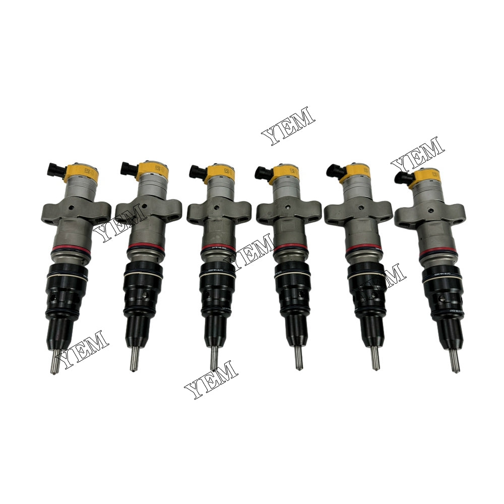 6 pcs 10R7224+148-2903+109-3207 C9 Injector For Caterpillar C9 diesel engines