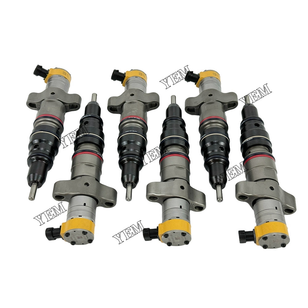 6 pcs 10R7224+148-2903+109-3207 C9 Injector For Caterpillar C9 diesel engines For Caterpillar
