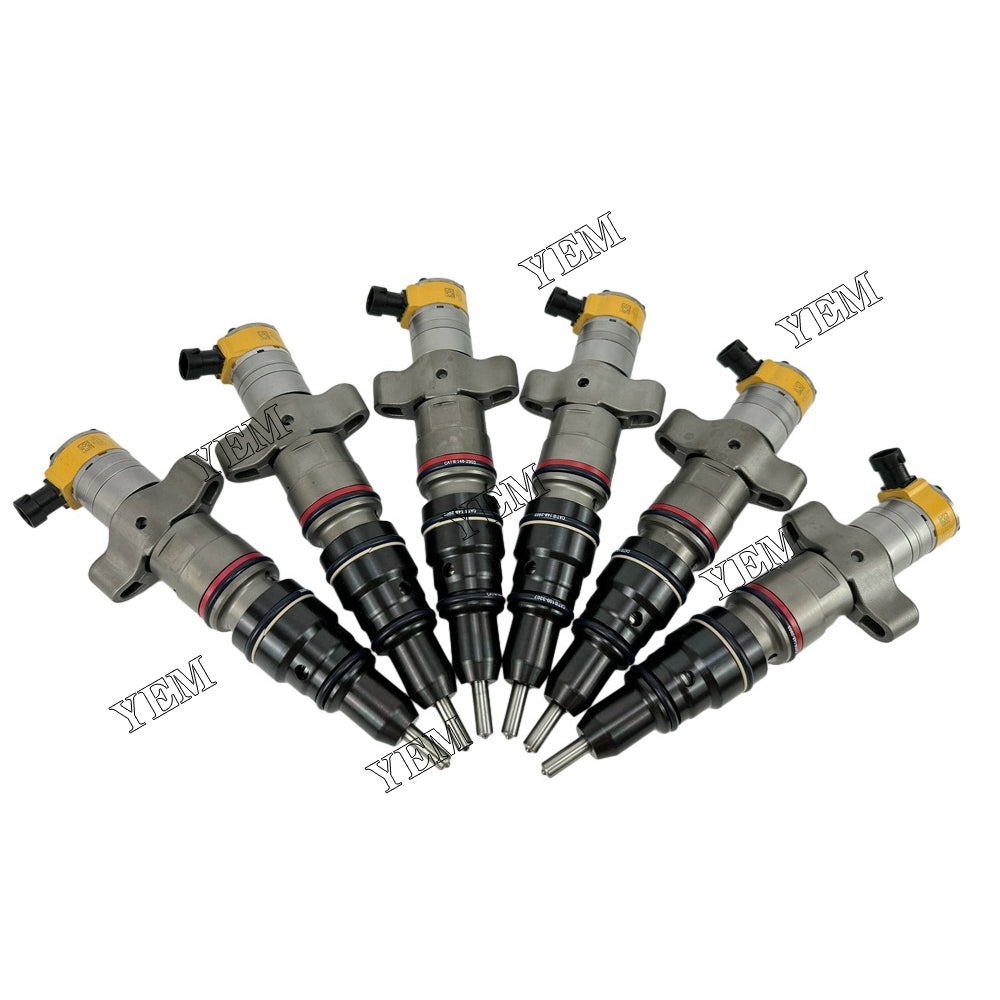 6 pcs 10R7224+148-2903+109-3207 C9 Injector For Caterpillar C9 diesel engines For Caterpillar