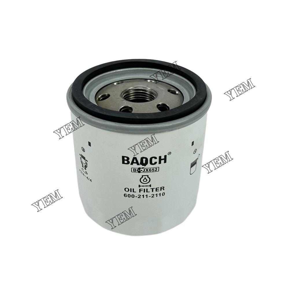 600-211-2110 4D95 Oil Filter For Komatsu 4D95 diesel engines