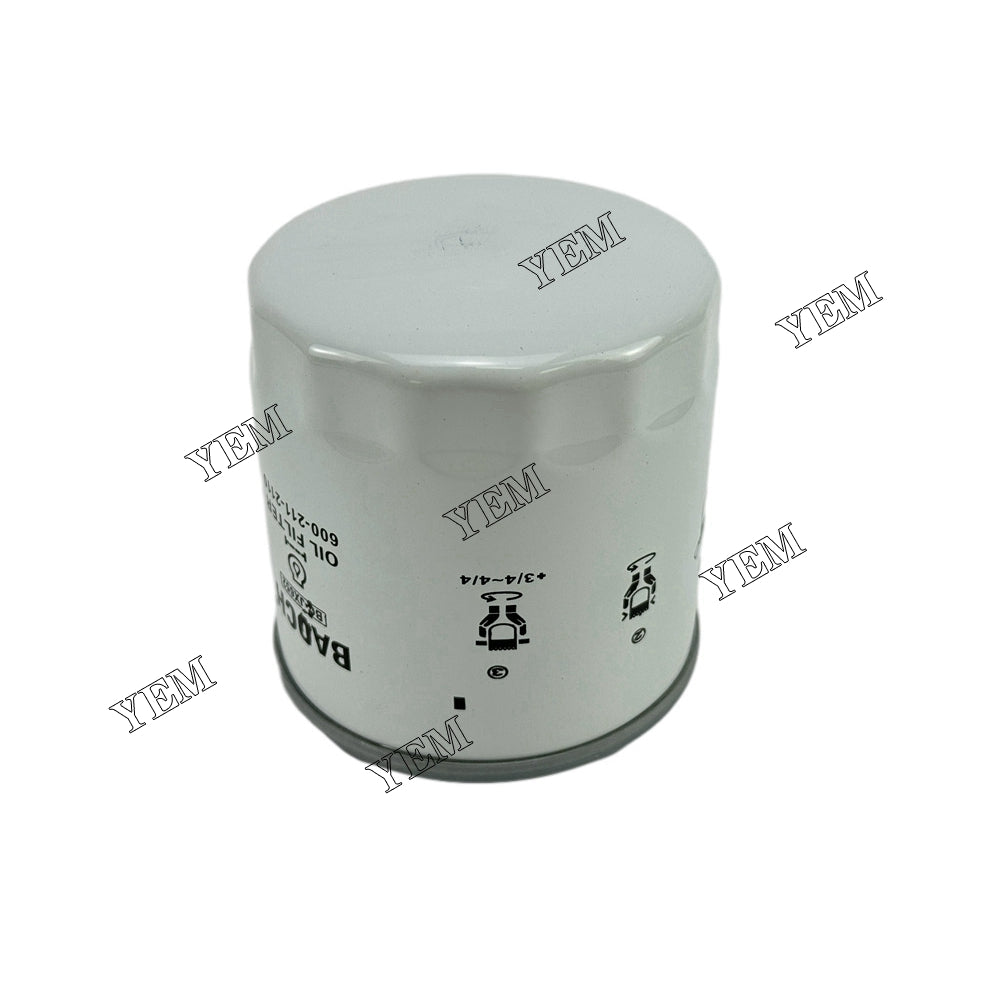 600-211-2110 4D95 Oil Filter For Komatsu 4D95 diesel engines For Komatsu