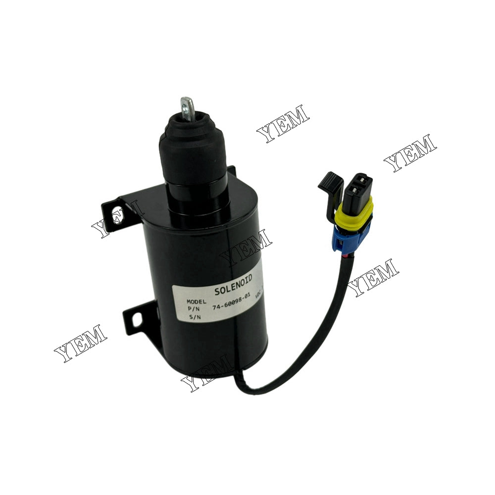 12V 74-60098-01 4TNV98 Fuel Shutoff Solenoid Valve For Yanmar 4TNV98 diesel engines For Yanmar