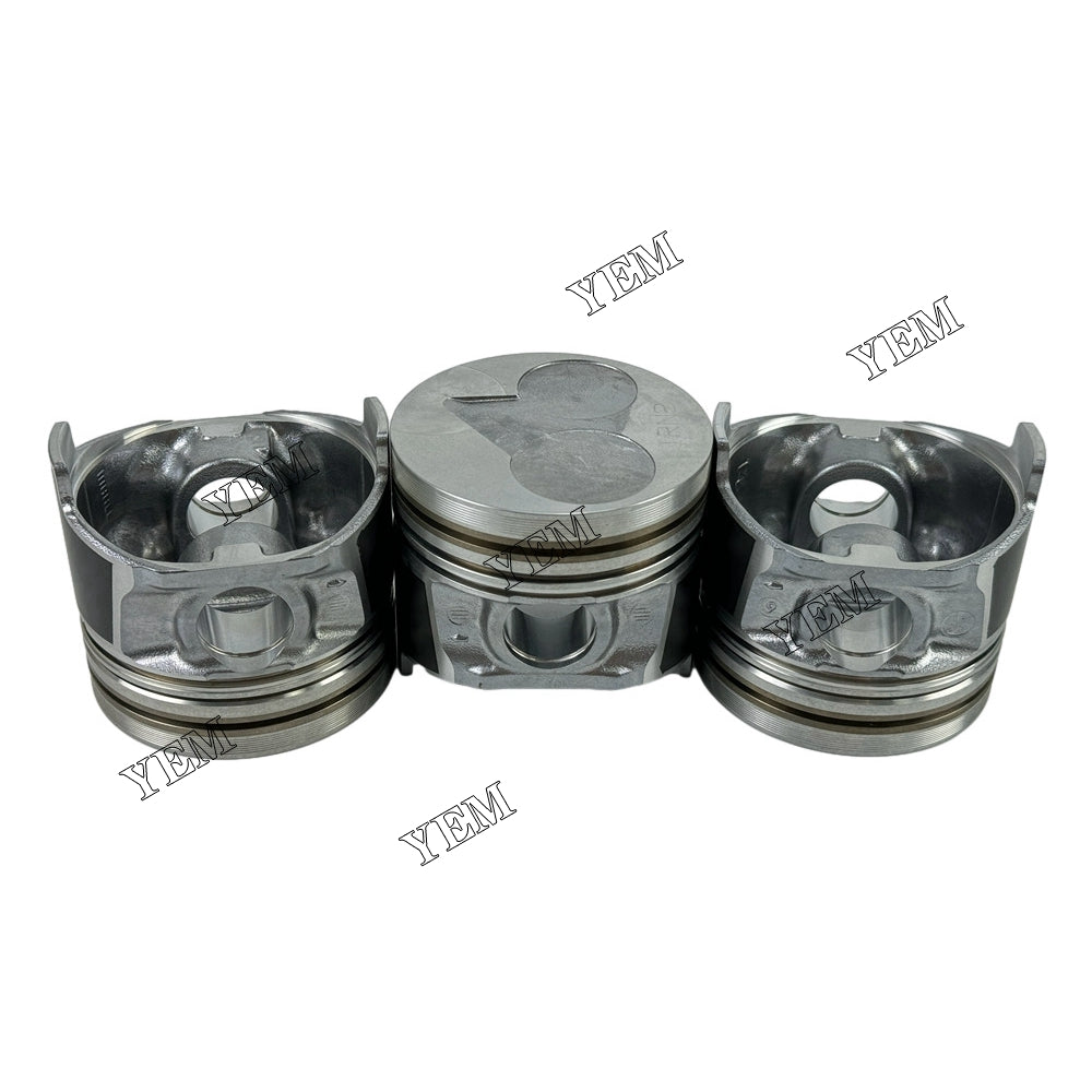 3pcs 1J097-21110 D1105 OEM Piston STD & Pin &Circlip For Kubota D1105 diesel engines For Kubota