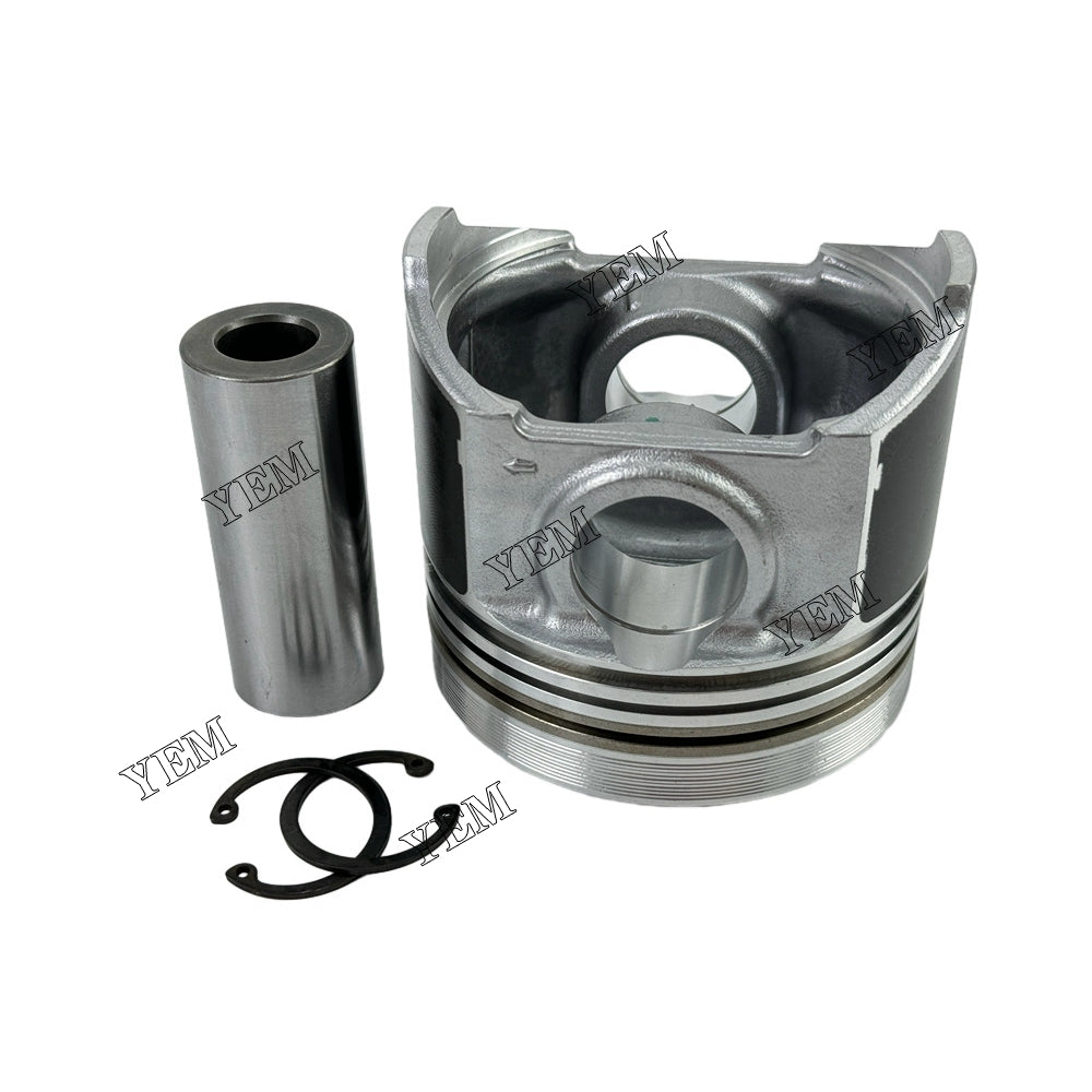 4pcs V3300 V3300-IDI OEM Piston STD & Pin &Circlip For Kubota V3300 V3300-IDI diesel engines For Kubota