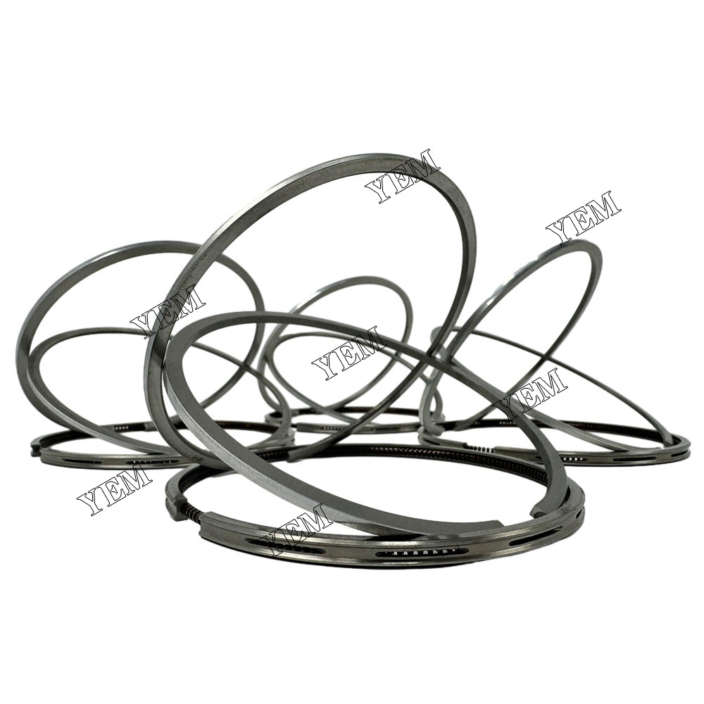 6 pcs 3304 Piston Rings Set STD For Caterpillar 3304 diesel engines For Caterpillar