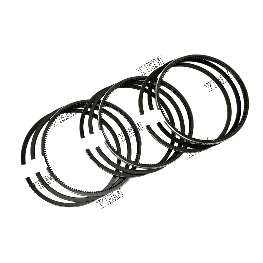 3pcs 3KR2 Piston Rings Set STD For Isuzu 3KR2 diesel engines For Isuzu