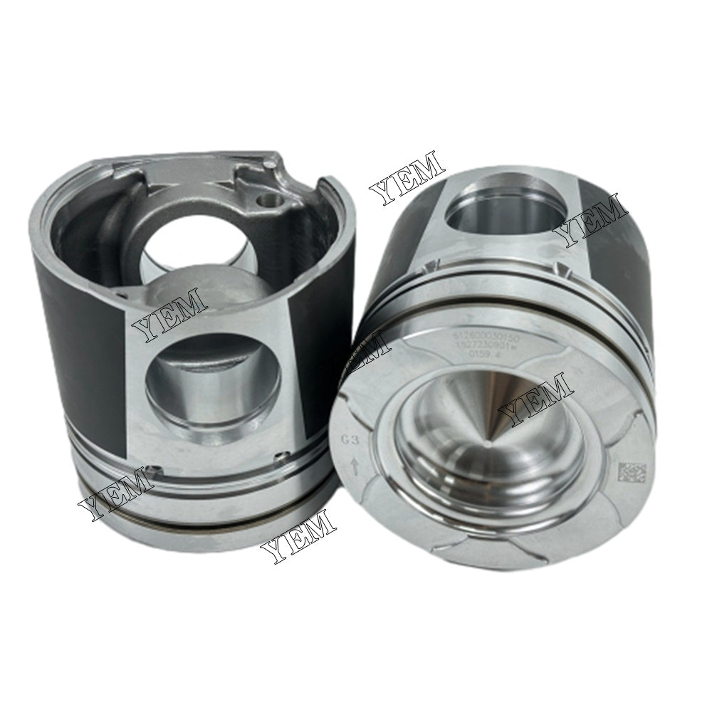 For Weichai WD12G WD615 WD618 WD10 WP10 WP12 Piston STD 612600030150 Accessories For Other