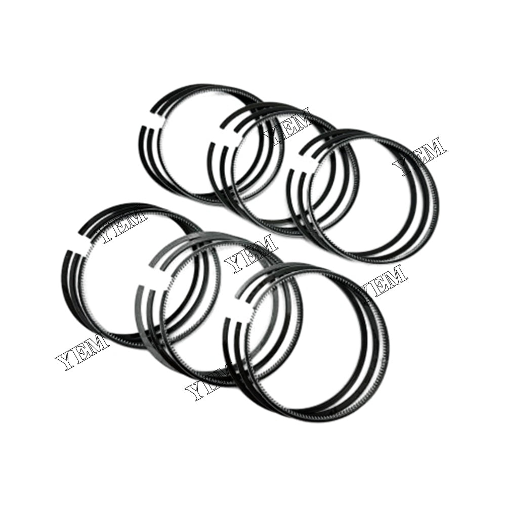 For Mitsubishi 6D17 Piston Rings Set Accessories For Mitsubishi