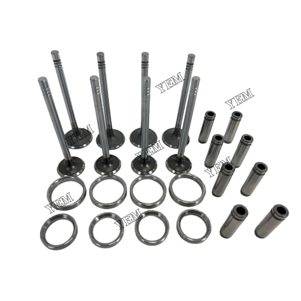 For Bobcat Doosan D24 Intake Exhaust Valve Engine spare parts fit for one engine For Doosan