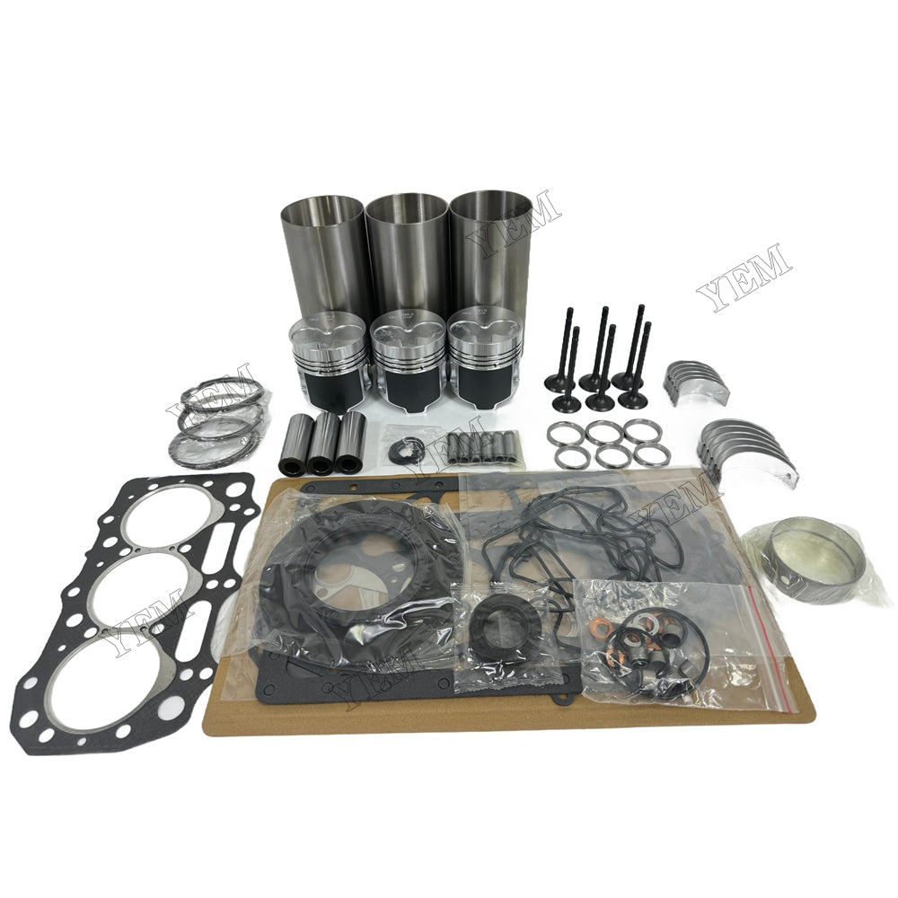 N843 Overhaul Rebuild Kit Gasket Main and Connecting rod bearings Valve Kit For John Deere Foe Shibaura