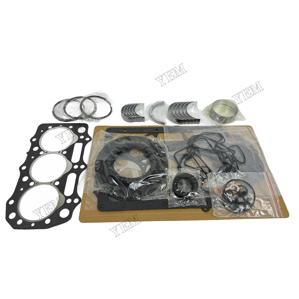 403C-15 Piston ring set Gasket kit Crankshaft and Rod Bearings Set For John Deere Foe Perkins
