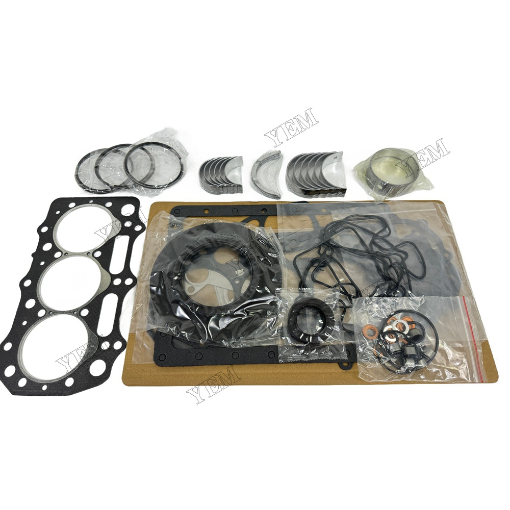 Piston ring set Gasket kit Crankshaft and Rod Bearings Set For John Deere C1.5 Engine Foe Caterpillar