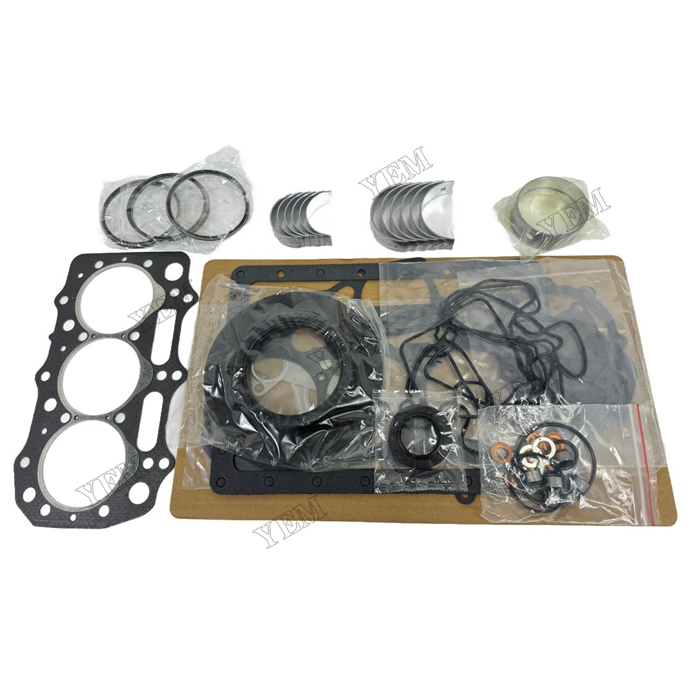3013 Piston ring set Gasket kit main and connecting rod bearings For John Deere Foe John Deere