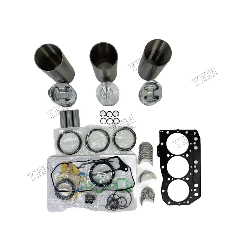 3D82 Full Repair Kit With Gasket Set Main Rod bearings For Yanmar