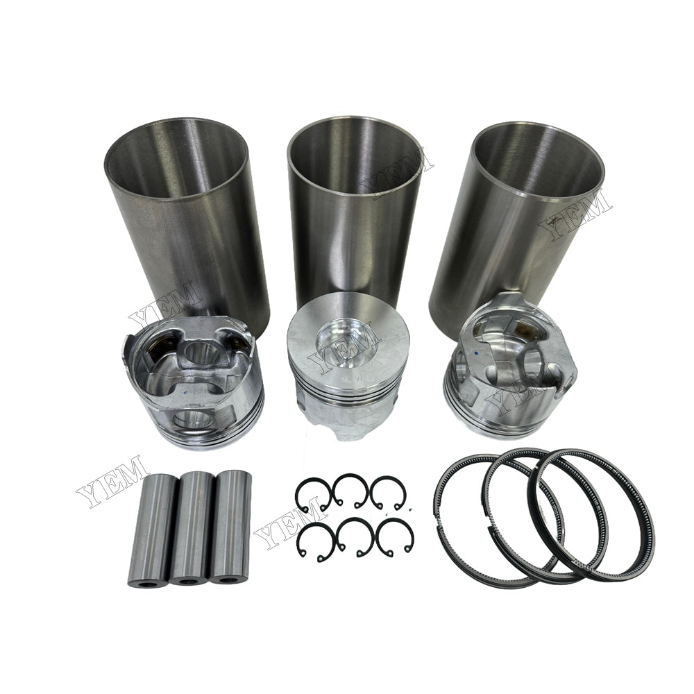 Cylinder Liner Kit Piston With Ring Bush For Yanmar 3TNV82 Engine
