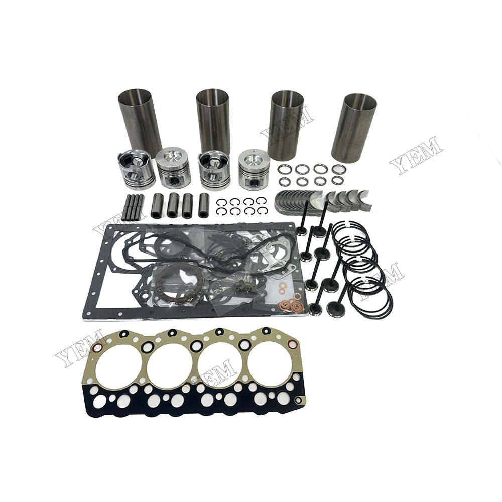 S4S Overhaul Rebuild Kit Gasket Main and Connecting rod bearings Valve Kit For Mitsubishi
