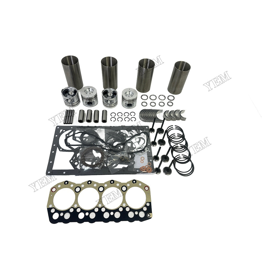 S4S Overhaul Rebuild Kit Gasket Main and Connecting rod bearings Valve Kit For Mitsubishi Foe Mitsubishi