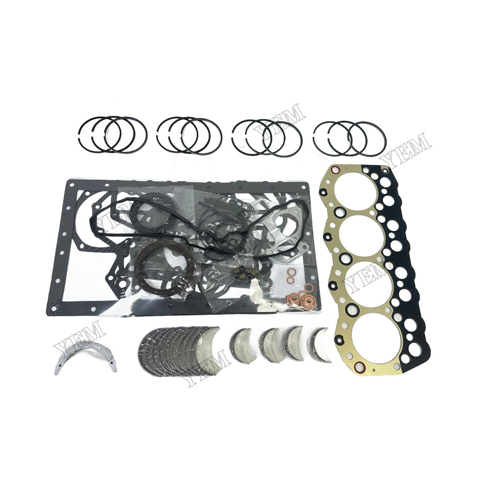 Piston ring set Gasket kit Crankshaft and Rod Bearings Set For Mitsubishi 3044 Engine Foe Caterpillar