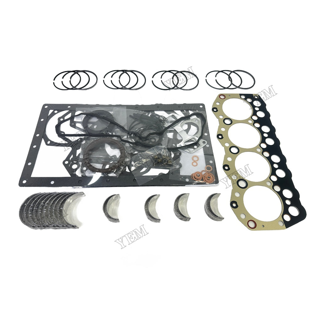 3044C Piston ring set Gasket kit main and connecting rod bearings For Mitsubishi