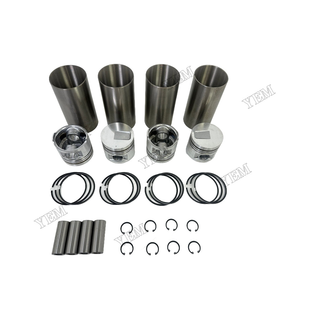 Cylinder Liner Kit Piston With Ring Bush For Mitsubishi 3044 Engine Foe Caterpillar