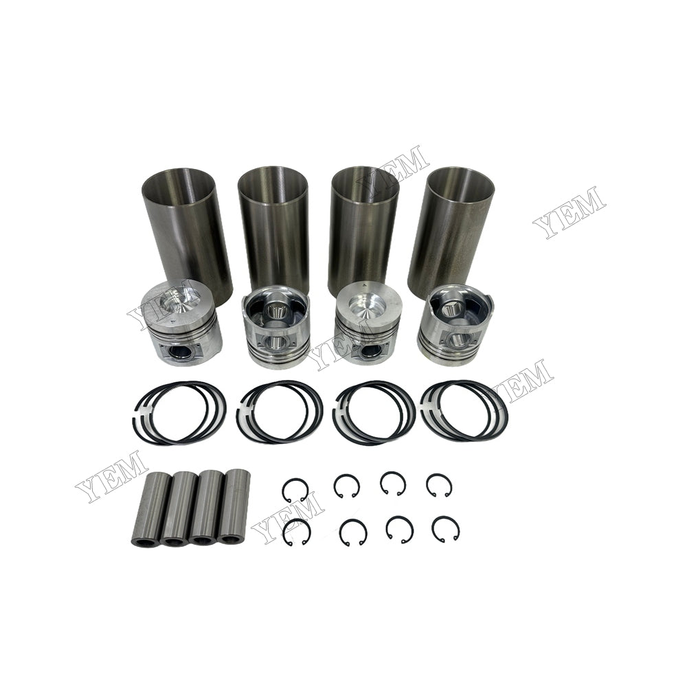 Cylinder Liner Kit Piston With Ring Bush For Mitsubishi 3044 Engine Foe Caterpillar