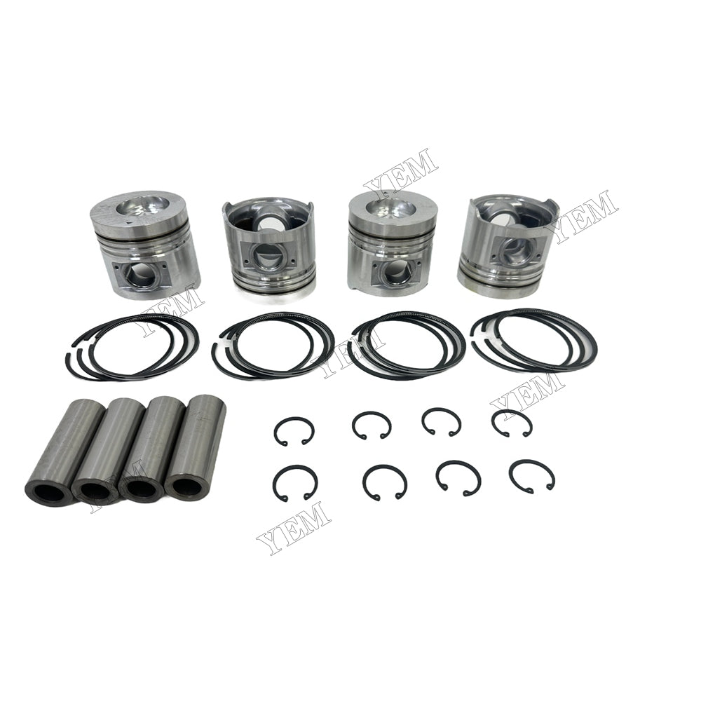 3044 Piston and piston ring set For Mitsubishi
