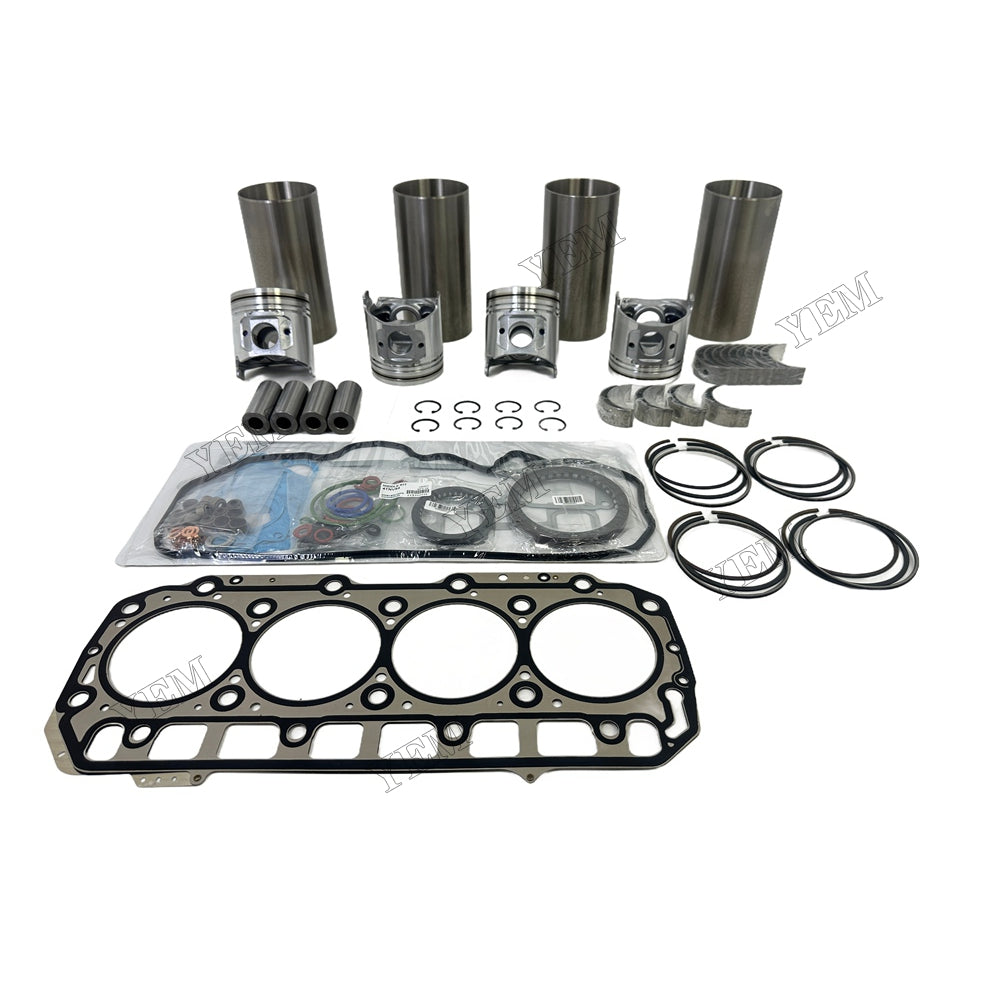 16V 4TNV98C Complete Engine Rebuild Kit With Gasket Bearing For Yanmar