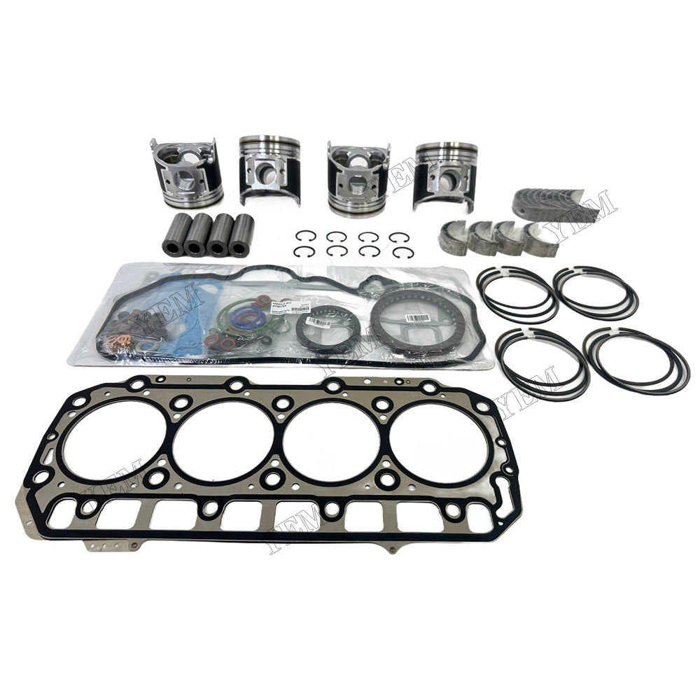 16V D3.1 Piston and piston ring set Gasket kit main and connecting rod bearings For Yanmar