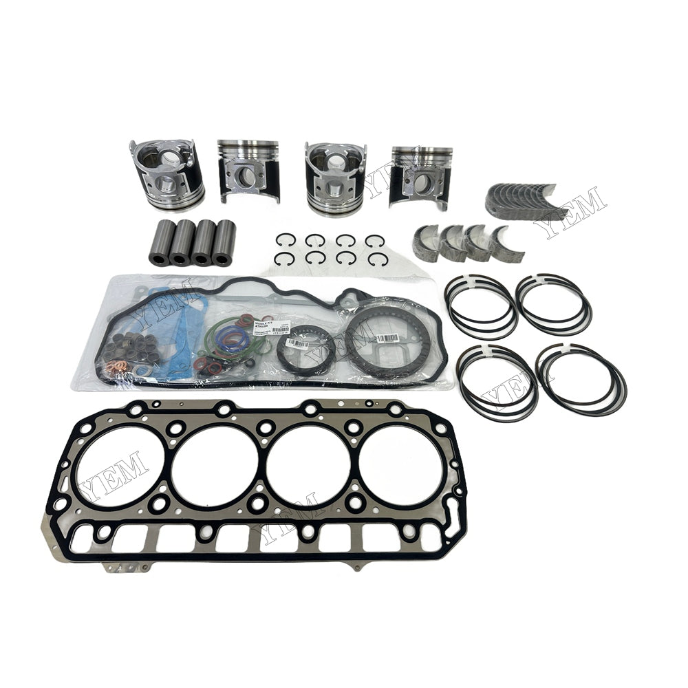 16V D3.1 Piston and piston ring set Gasket kit main and connecting rod bearings For Yanmar Foe Volvo