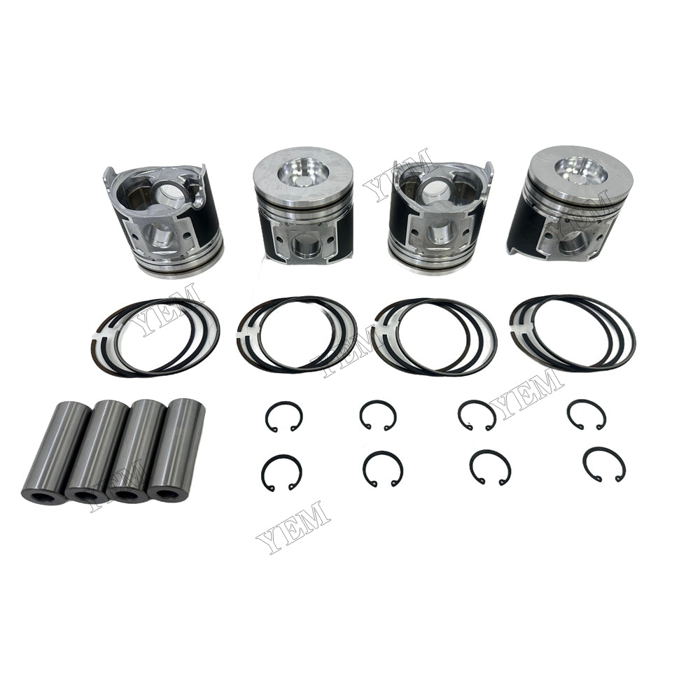 16V Piston and piston ring set For Yanmar D3.1 Engine