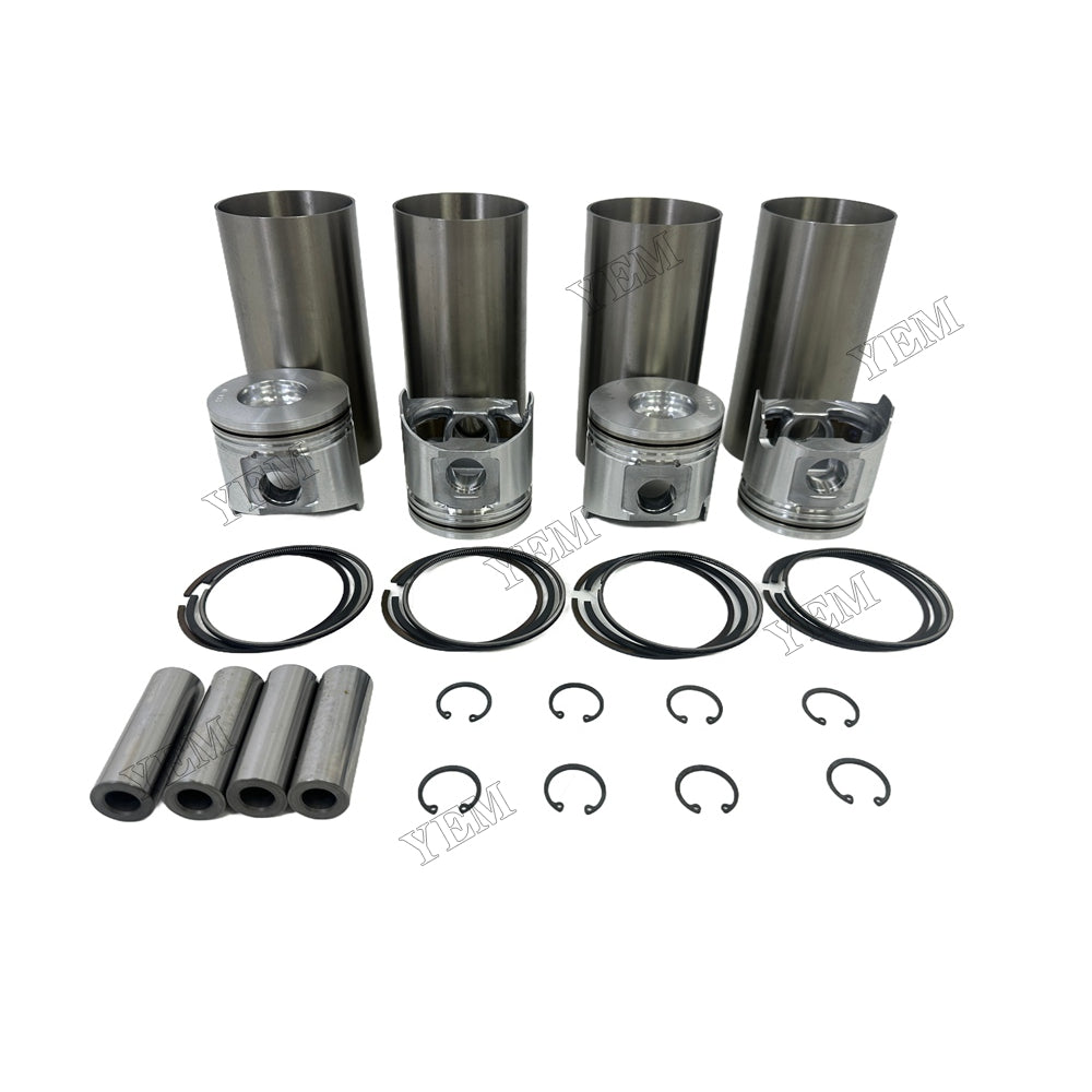 Cylinder Liner Kit Piston With Ring Bush For Yanmar 4TNV88 Engine