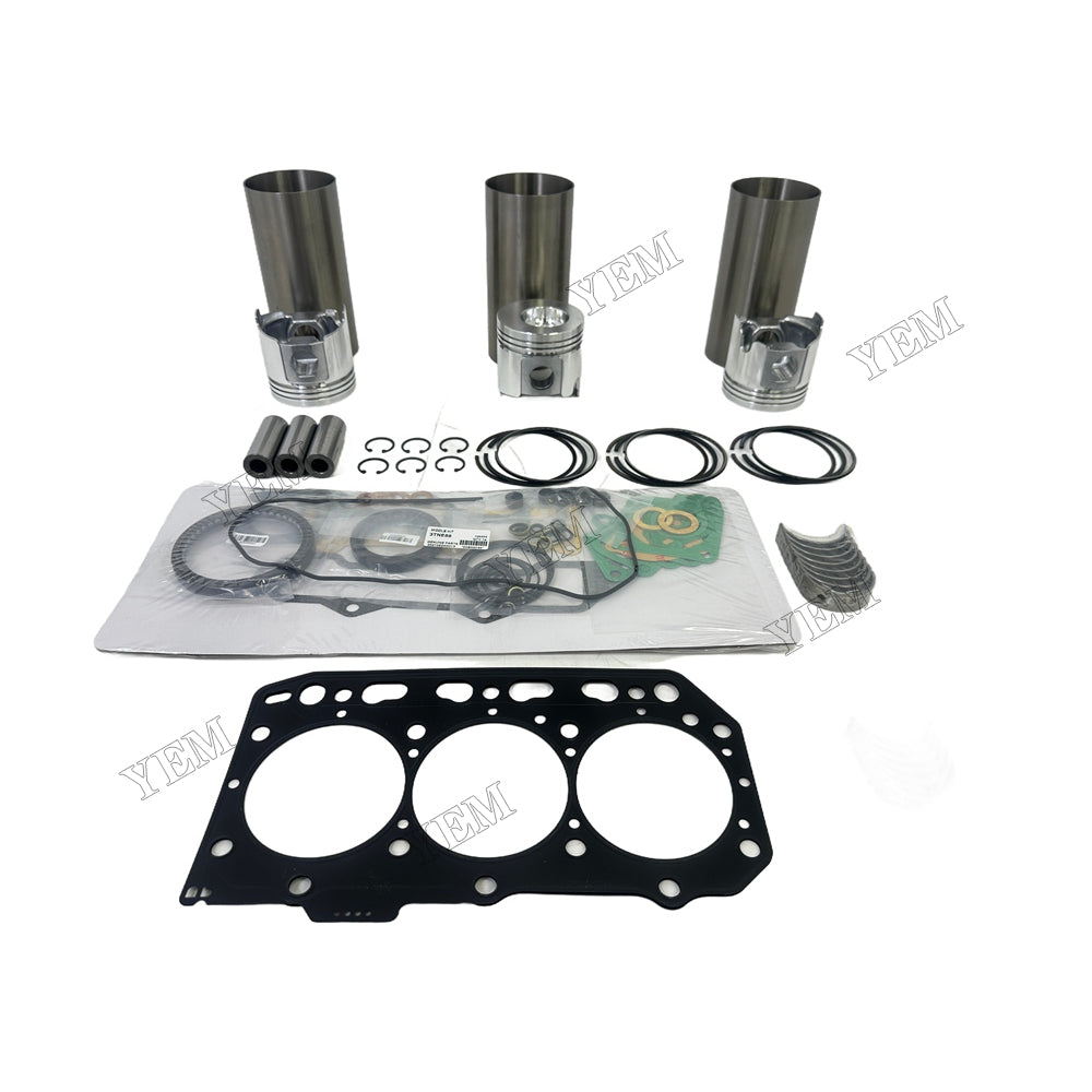 Complete Engine Rebuild Kit With Gasket Bearing For Yanmar 3TNE88 Engine