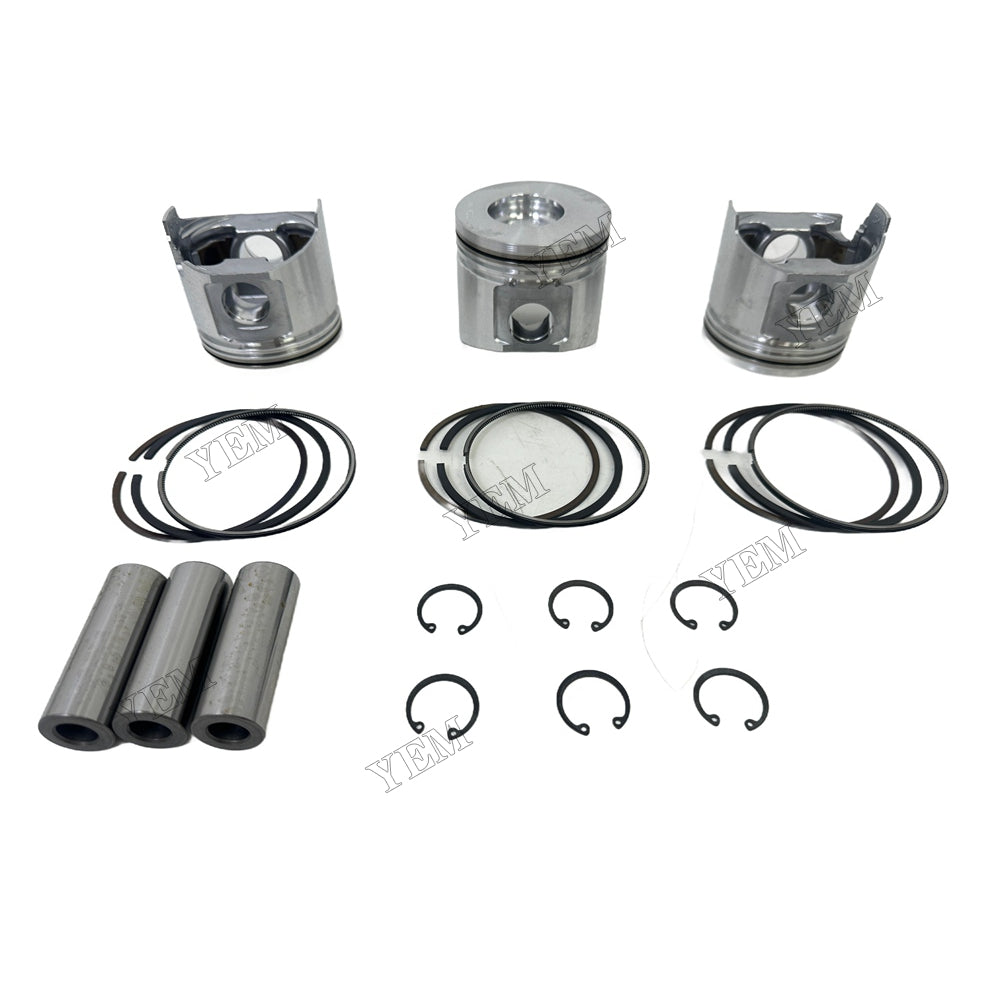 Piston and piston ring set For Yanmar 3TNV88 Engine Foe Yanmar