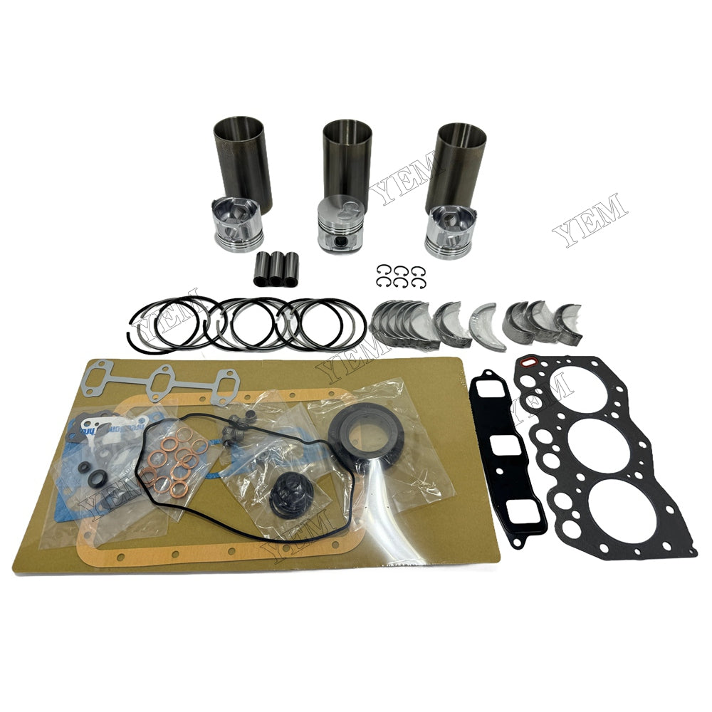 3TNA68 Full Repair Kit With Gasket Set Main Rod bearings For Yanmar