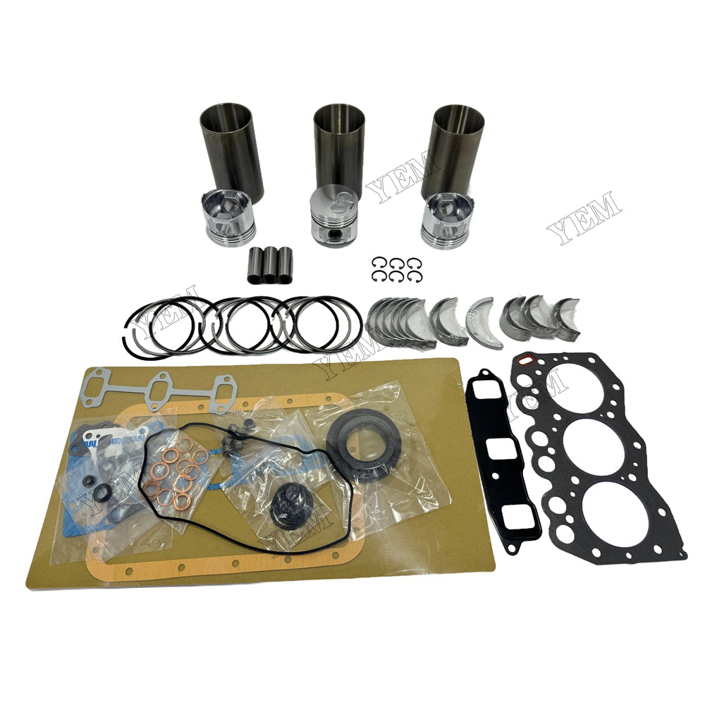 3TNA68 Full Repair Kit With Gasket Set Main Rod bearings For Yanmar Foe Yanmar
