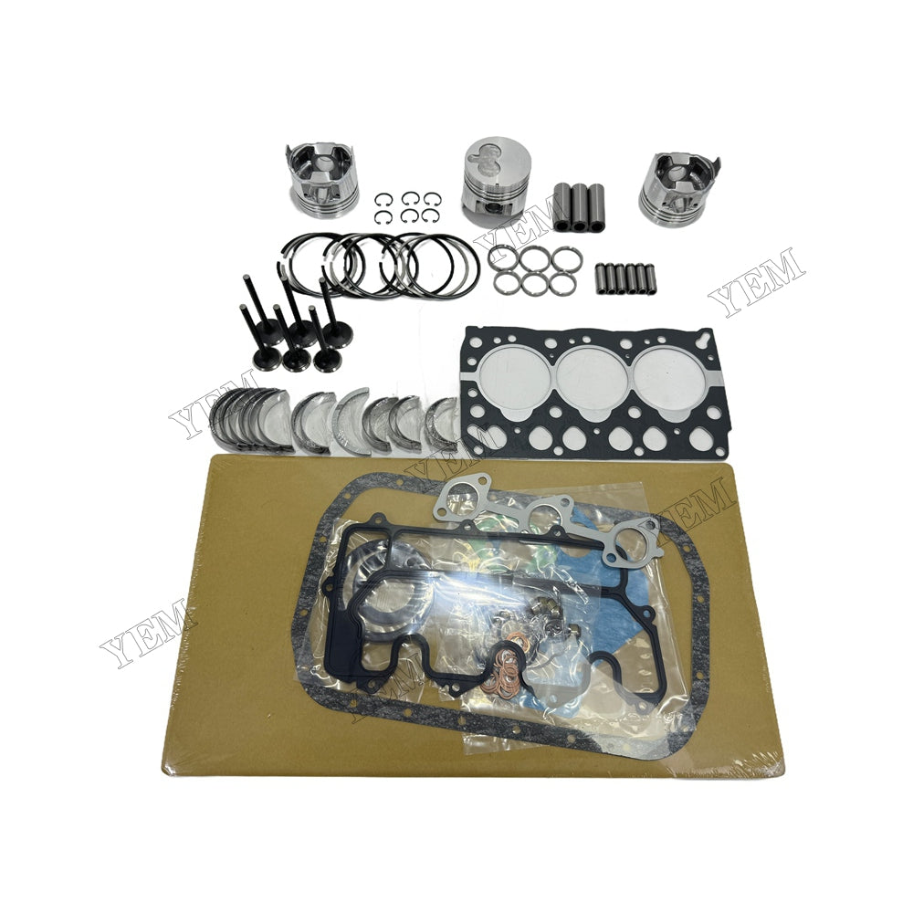 3LB1 Piston W Ring Kit Gasket Set Main Connecting rod bearings Set Valve Train For Isuzu Foe Isuzu