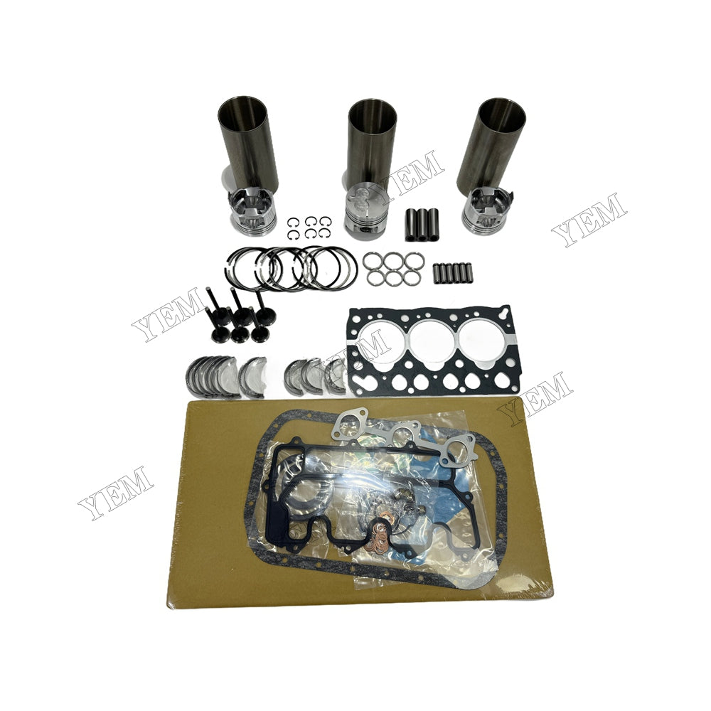 3LB1 Overhaul Rebuild Kit Gasket Main and Connecting rod bearings Valve Kit For Isuzu