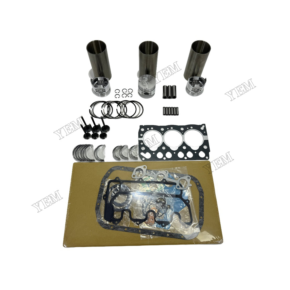 Engine Overhaul Kit Main And Rod bearings Gasket Set Valve Guide For Isuzu 3LB1 Engine