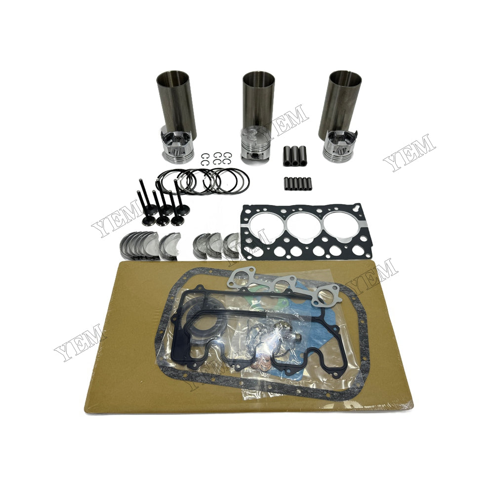 Engine Overhaul Kit Main And Rod bearings Gasket Set Valve Guide For Isuzu 3LB1 Engine Foe Isuzu