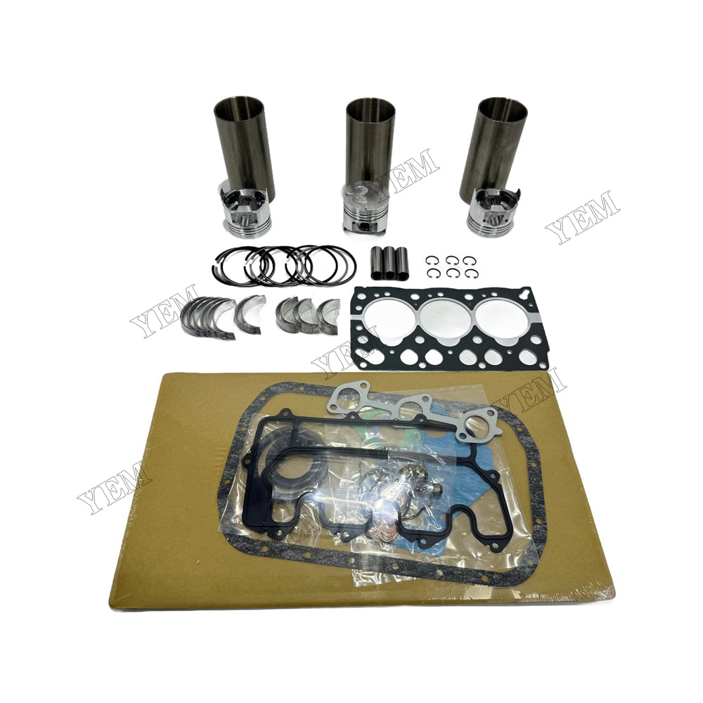 Piston With ring set Gasket kit main and connecting rod bearings Set For Isuzu 3LB1 Engine
