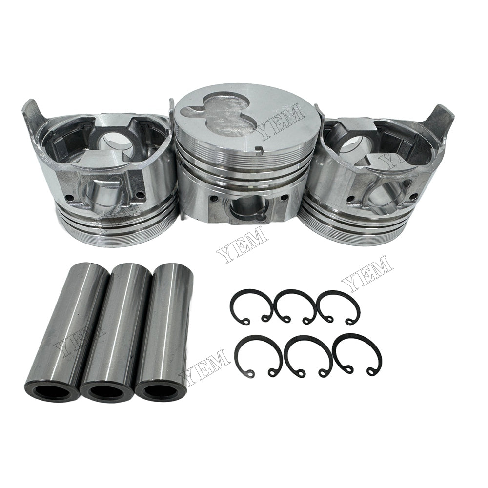 Piston and piston ring set For Isuzu 3LB1 Engine Foe Isuzu