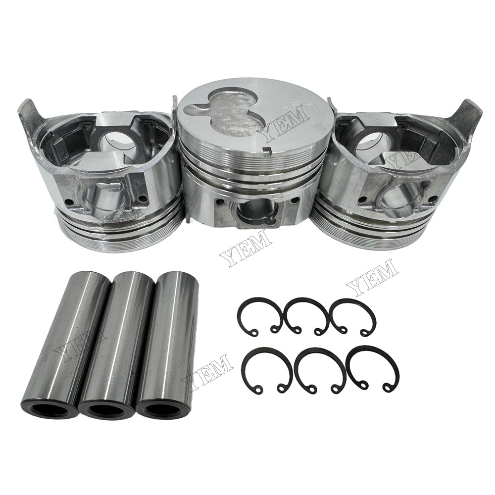 Piston and piston ring set For Isuzu 3LB1 Engine Foe Isuzu