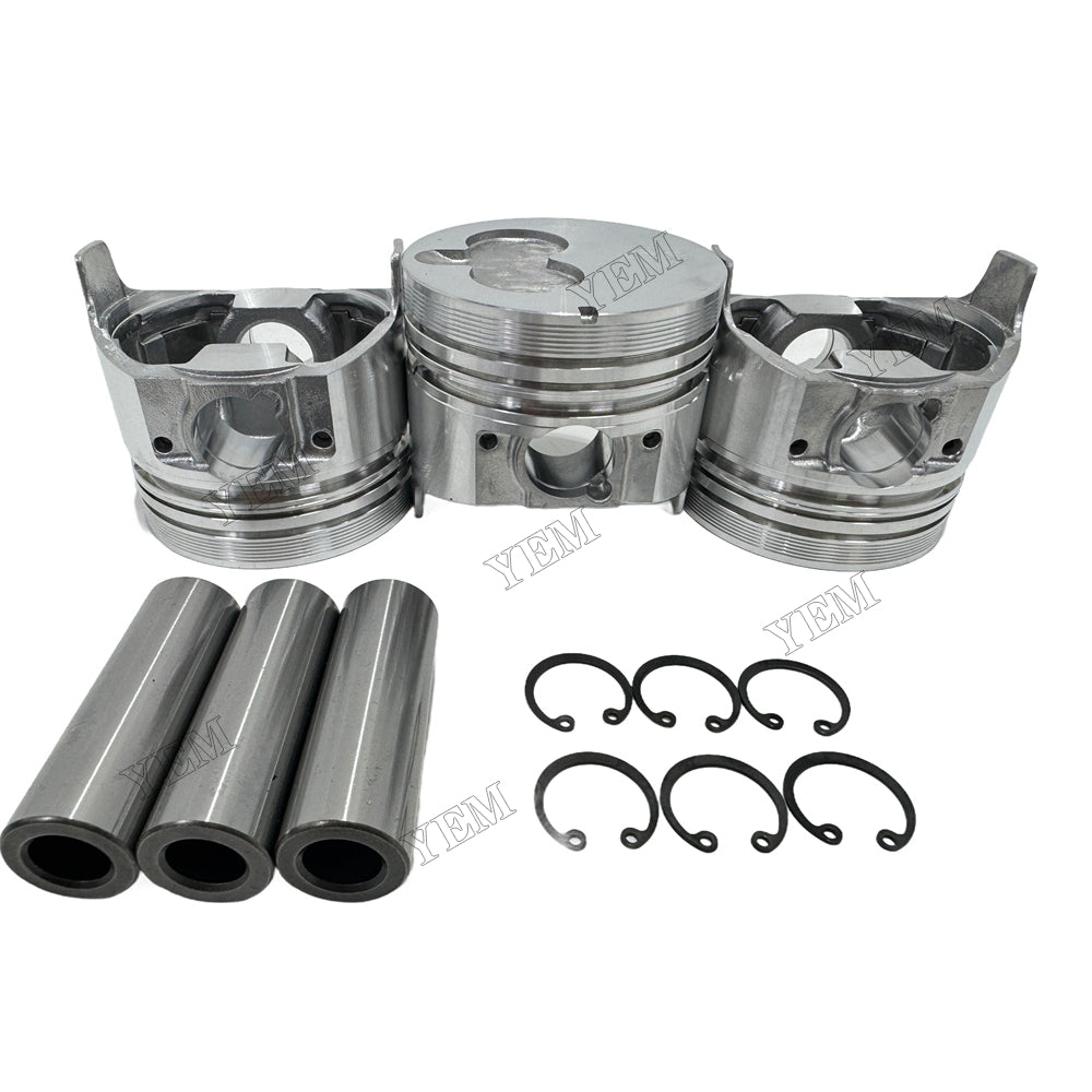 Piston and piston ring set For Isuzu 3LB1 Engine Foe Isuzu
