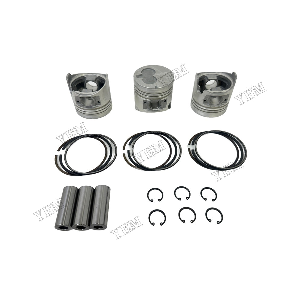 Piston and piston ring set For Isuzu 3LD1 Engine Foe Isuzu