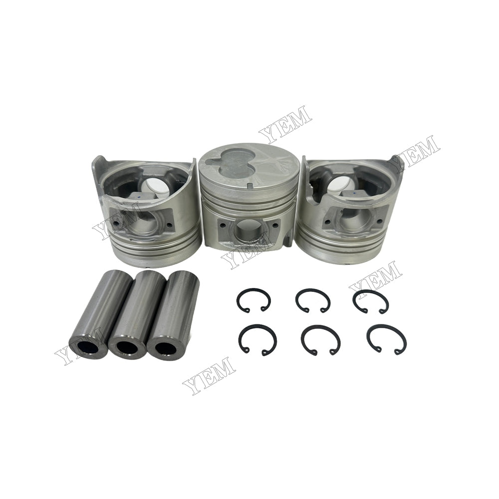 Piston and piston ring set For Isuzu 3LD1 Engine Foe Isuzu