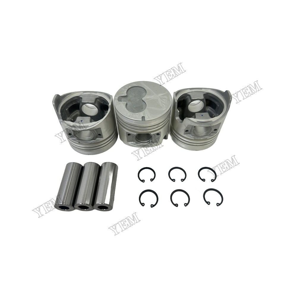 Piston and piston ring set For Isuzu 3LD1 Engine Foe Isuzu