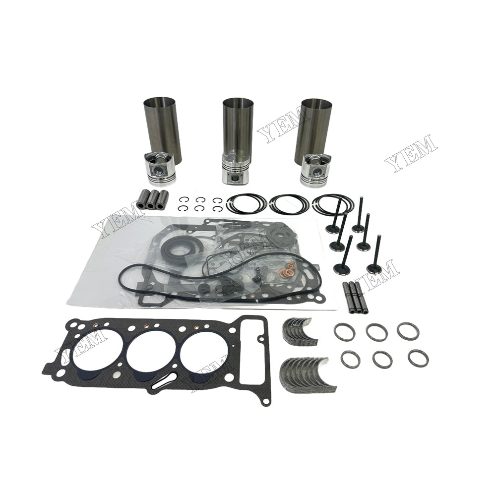 3KR1 Overhaul Rebuild Kit Gasket Main and Connecting rod bearings Valve Kit For Isuzu Foe Isuzu